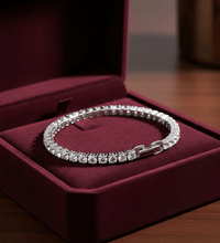 Armband 925 - Sterling Silber Zirkonia Rotvergoldet - Avrum