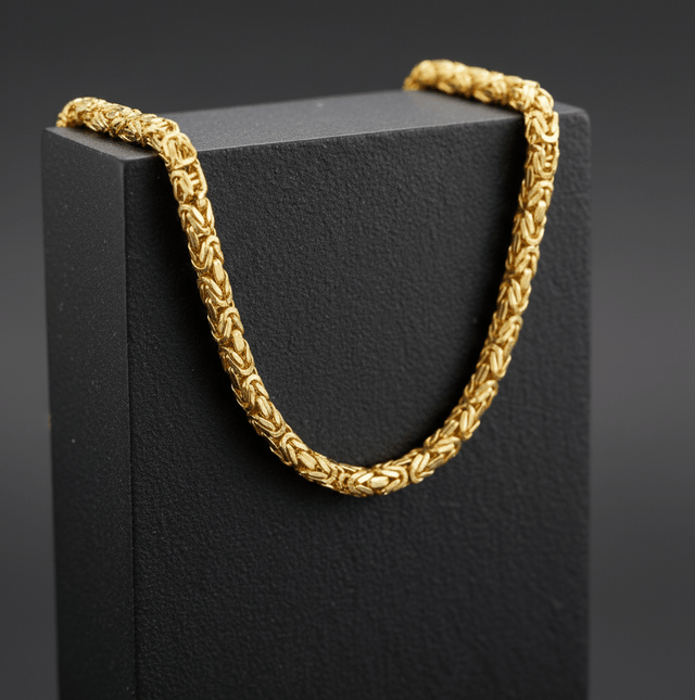 Collier 333 Gelbgold Königskette 42 cm - Avrum