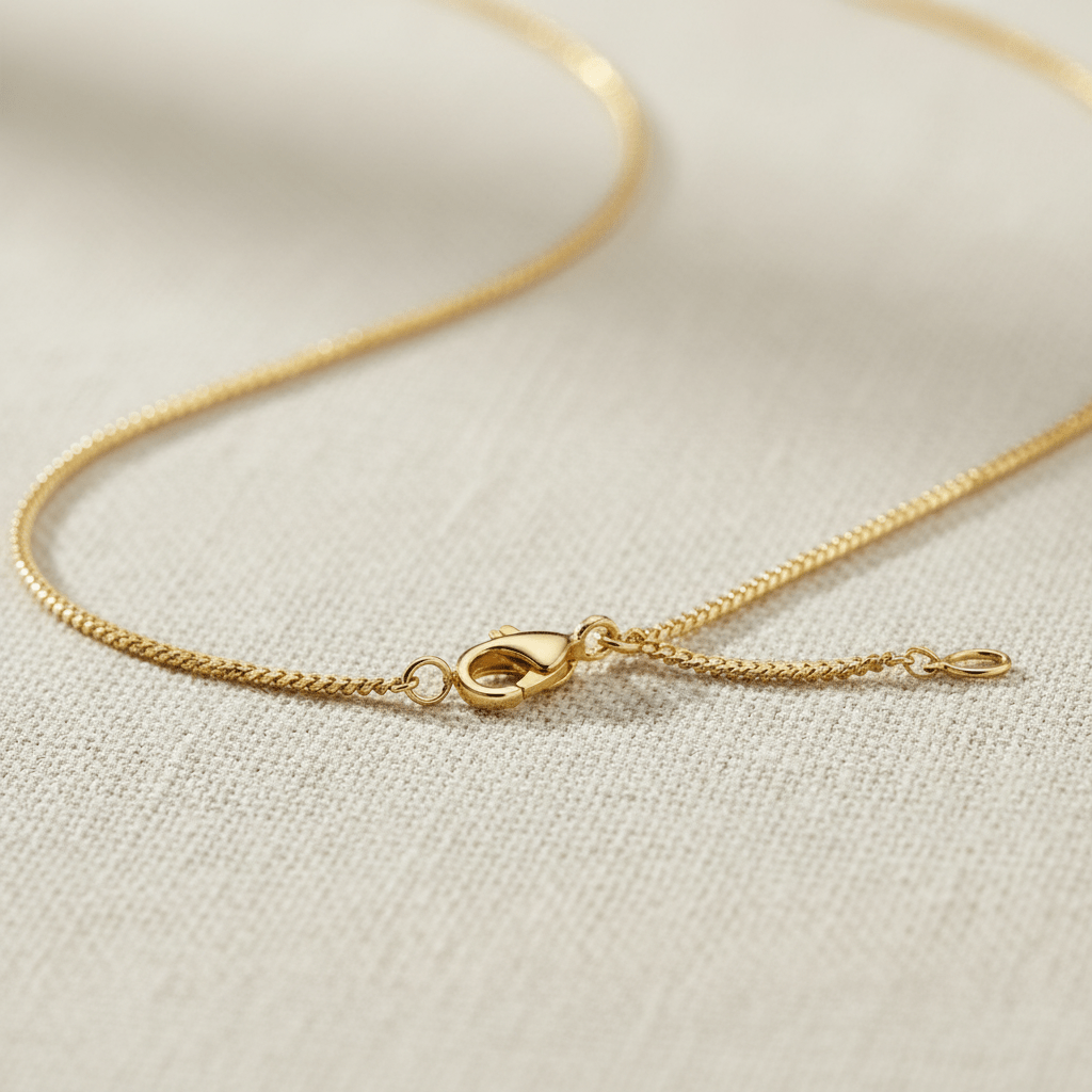 Collier 333 Gold Panzerkette 38 cm - Avrum