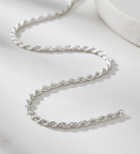 Kette 925 Sterling Silber Kordel 45 cm - Avrum