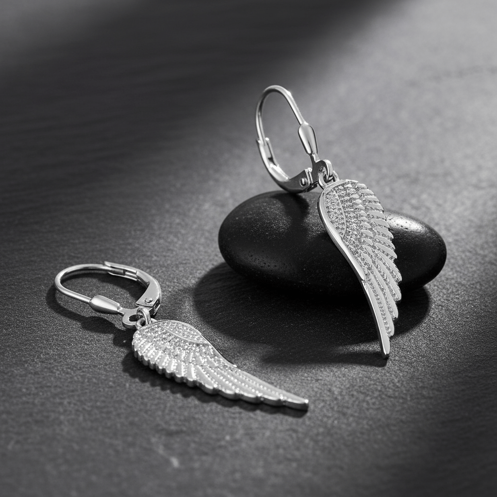 Ohrhänger 925 - Sterling Silber rhodiniert - Avrum