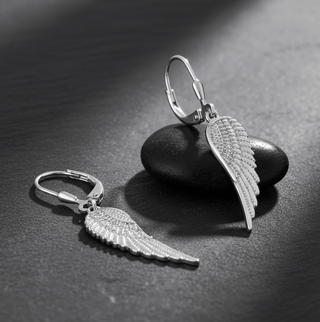 Ohrhänger 925 - Sterling Silber rhodiniert - Avrum