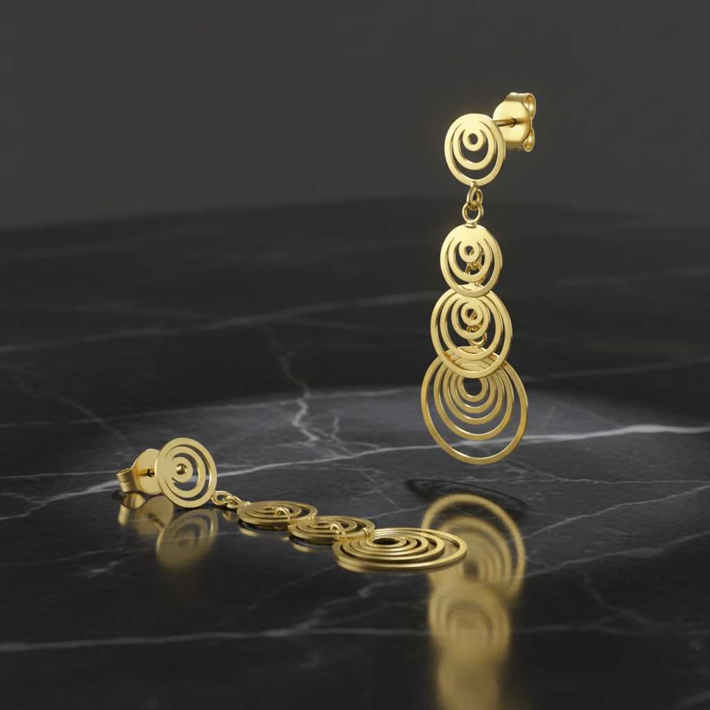 Ohrstecker 925 Silber Vergoldet - Avrum