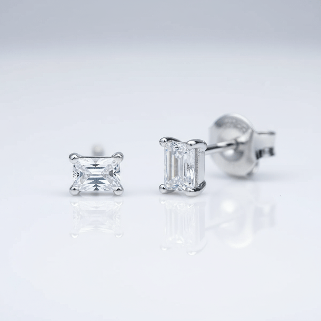 Ohrstecker 925 Silber Rhodiniert - Avrum