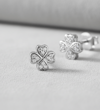 Ohrstecker 925 Sterling Silber rhodiniert Zirkonia - Avrum