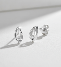 Ohrstecker Silber rhodiniert Zirkonia - Avrum