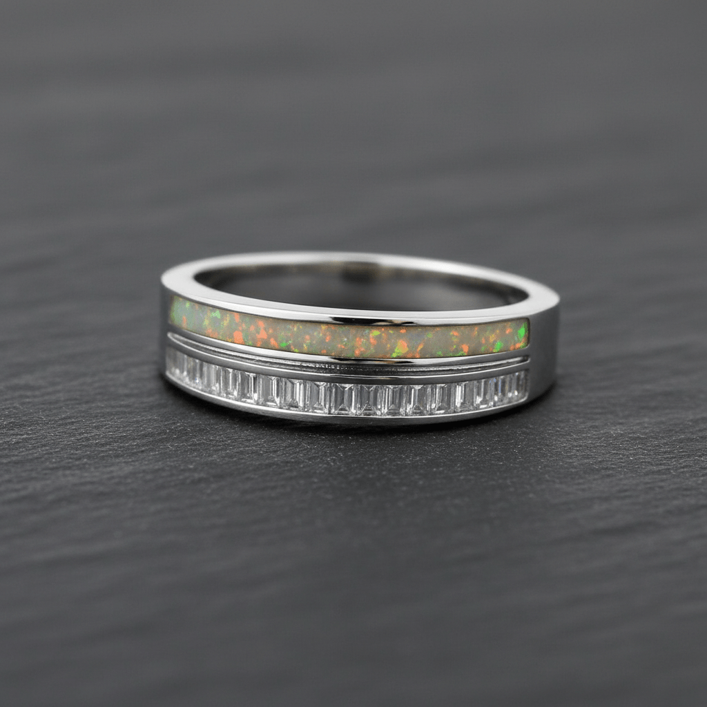 Ring 925 - Sterling Silber rhodiniert Zirkonia 052 (16,6) - Avrum