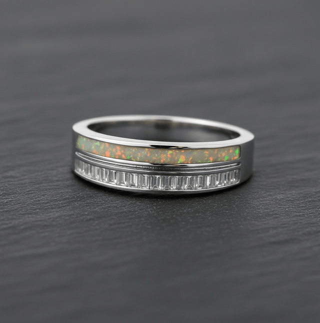 Ring 925 - Sterling Silber rhodiniert Zirkonia 052 (16,6) - Avrum